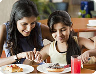 Right strat with healthy breakfast