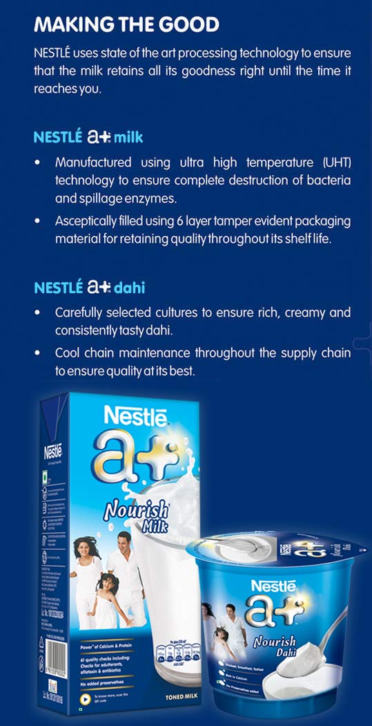 Nestle A plus Milk