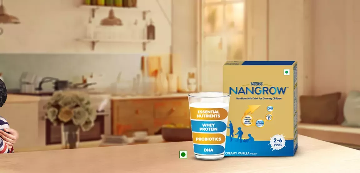 A nutritious drink for growing children