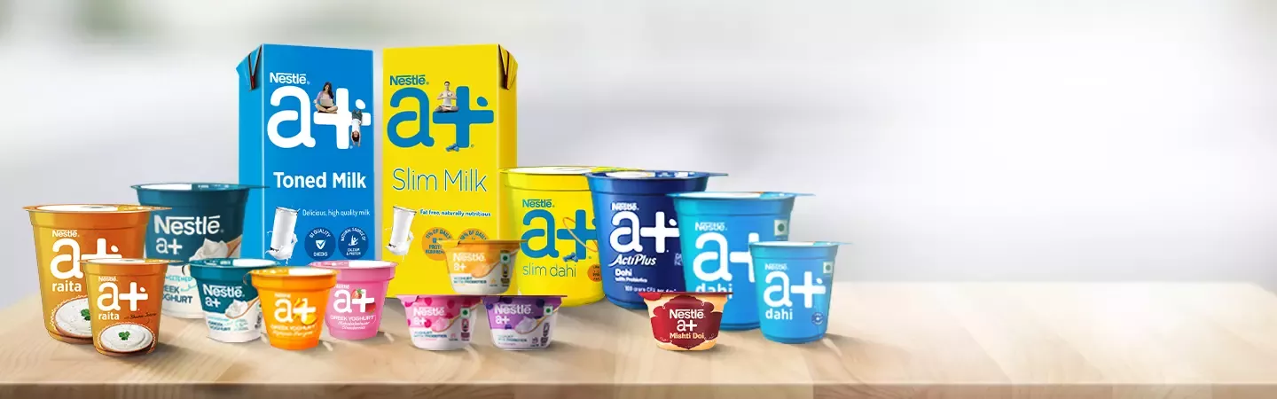 Nestlé a+ Daily Nutrition for  Your Family